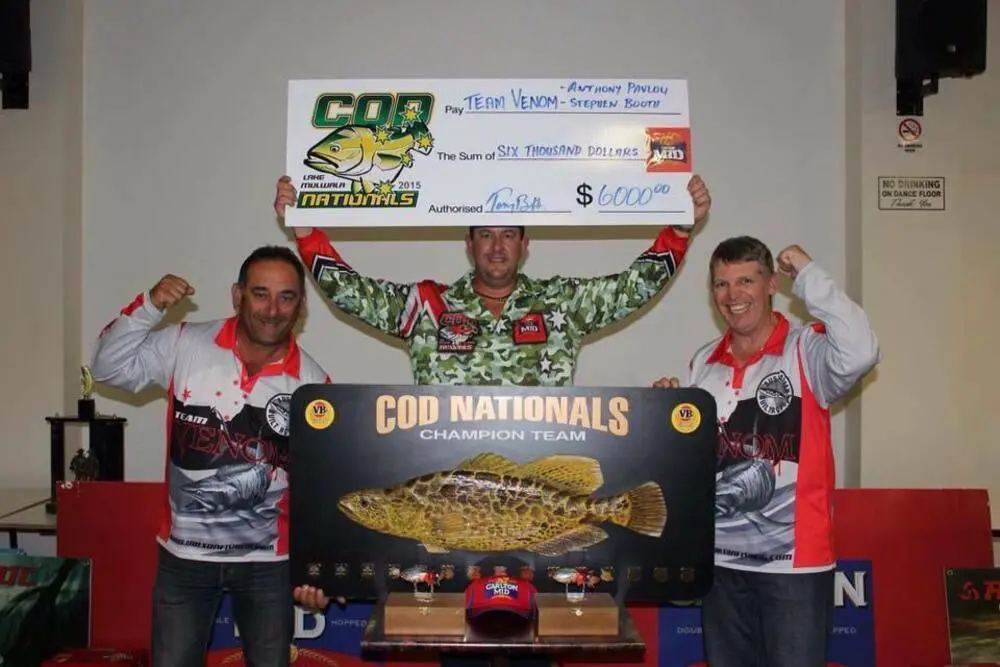 The best feeling. My first Cod Nats and an overall team win - so exciting!