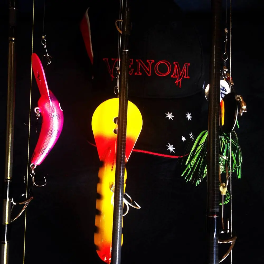 Sponsor lures are an important element for all competitors - free points are on offer if you catch legal fish