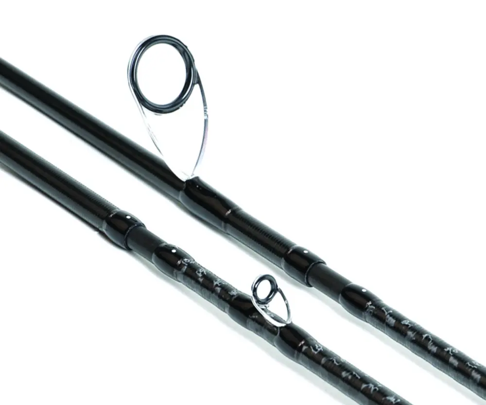FUJI K-Alconite Guides are used  in both baitcasting and spinning models of the Voyage Series