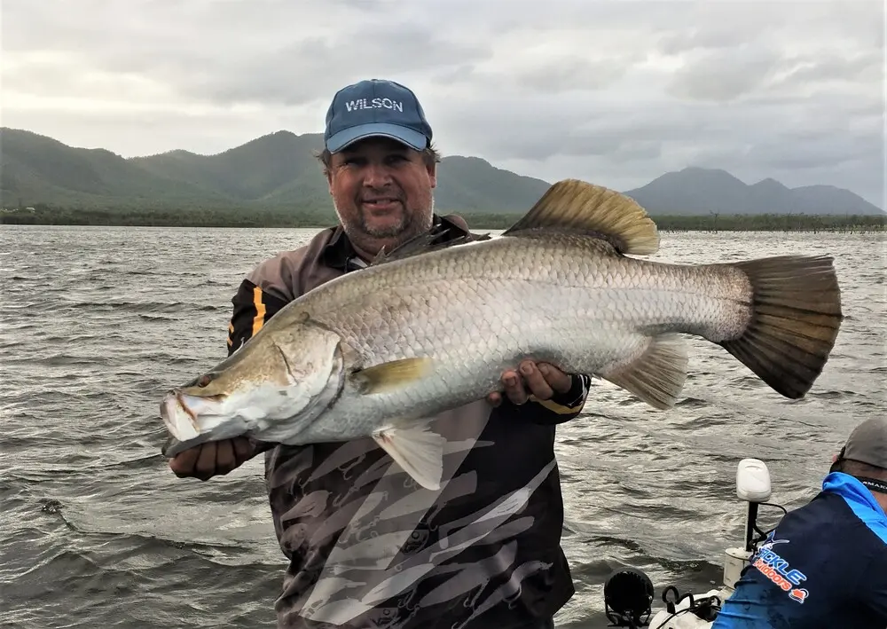 Gloomy conditions didn't necessarily mean gloomy fishing. Dicko knows how to get em.