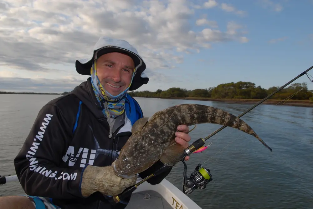 Trolling was the key to success for Wilson Fishing in the comp.