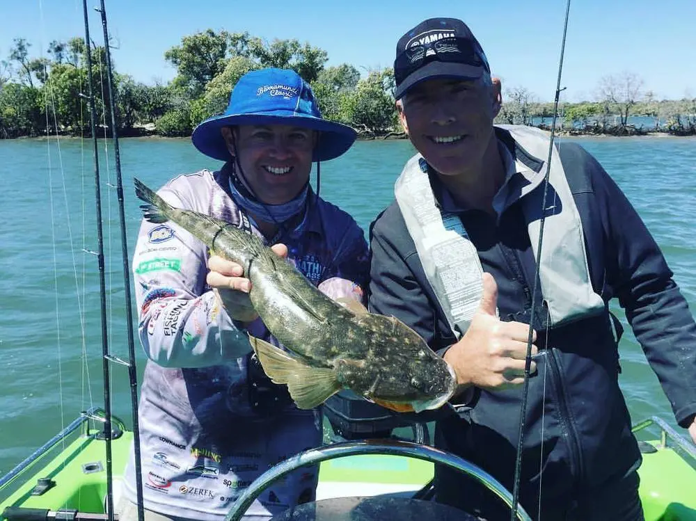 The Hook Line and Sinker boys fished the comp as well with Harty doing very well. Nick? Well......