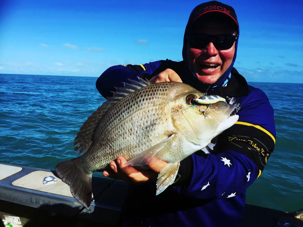 Fishing topical reefs means heavy tackle and the 4x Saltism is the perfect treble.