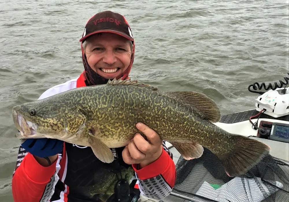 The final fish of the comp for Boothy at 58cm.