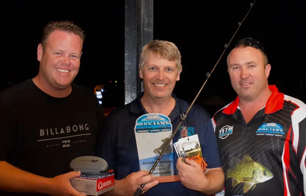 Overall Champion Angler to Stephen Booth