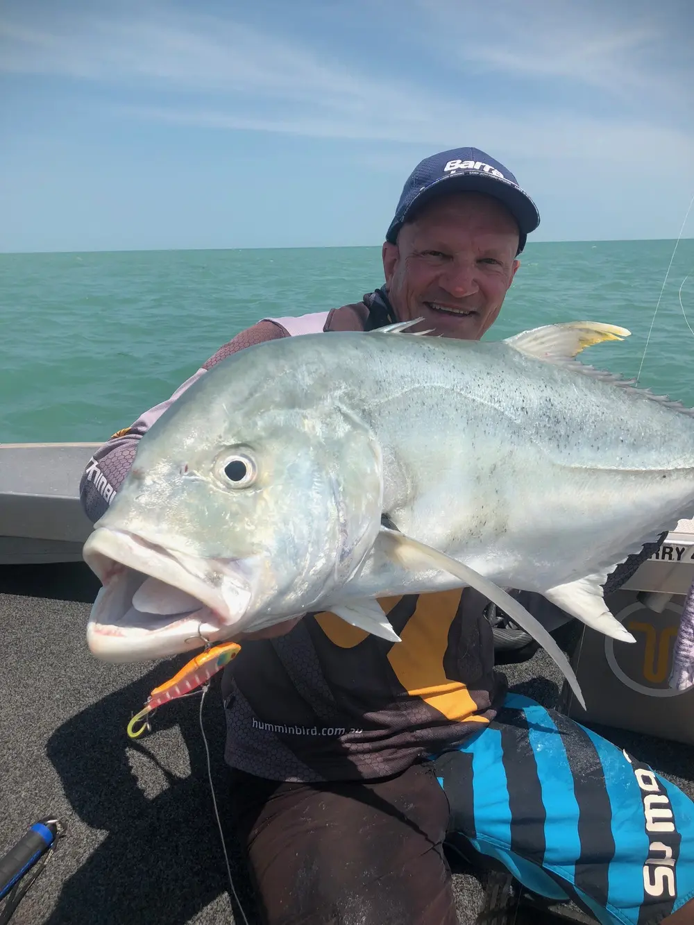 Steve PIll Trev on FAB Fish Trap