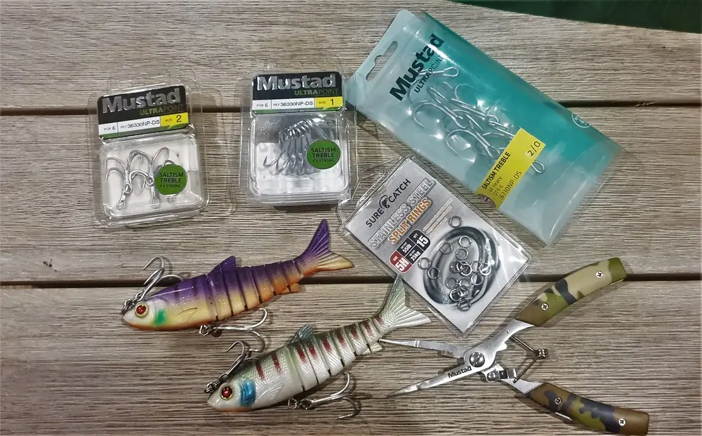 The tools needed to make the Live Mullet barra tough
