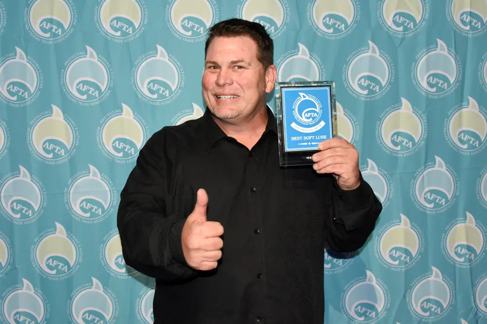 Best Soft Lure Award with GM Kord