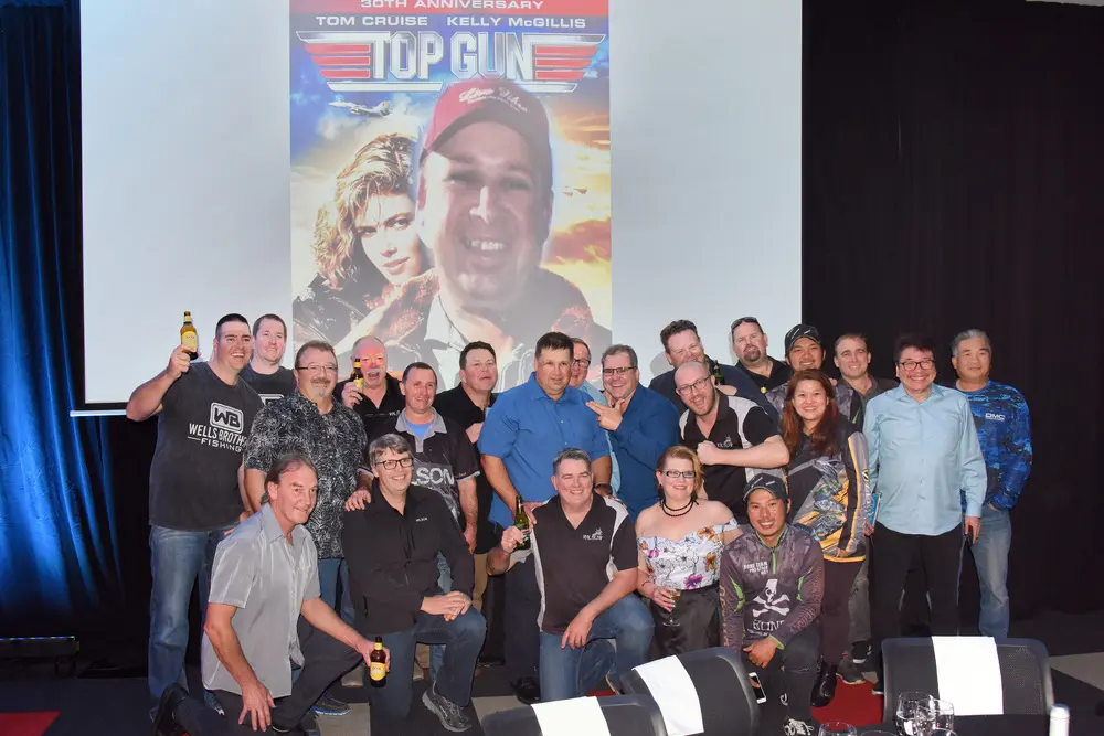 Our crew at the Awards Night