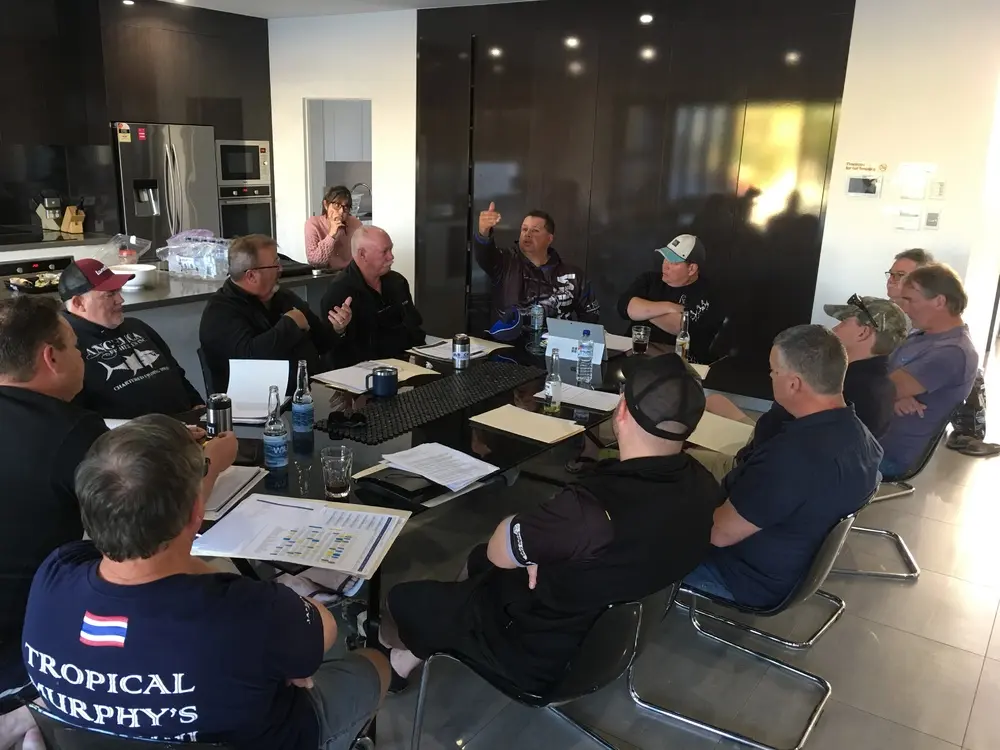 Pre-game meetings