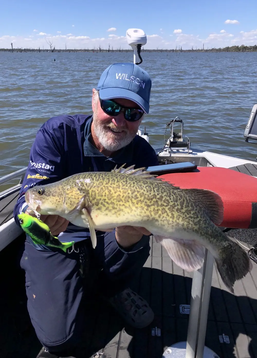Bone Focus lures were exceptional across the comp - on the flats and down deep