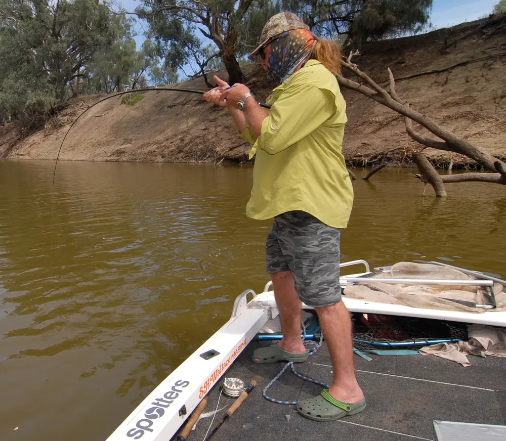 Pip Clement loads the Venom into another nice cod.