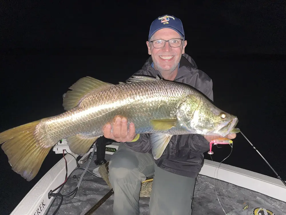 About average for Kinchant fish at 80-odd centimetres. There are plenty of monsters in Kinchant too.