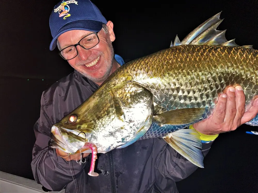Fat Betty doing her thing. This time the main hook did the job in the corner of the mouth.