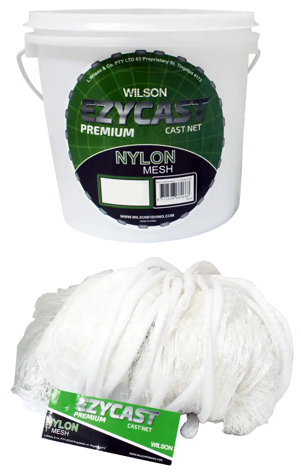ezy cast net nylon w/lead