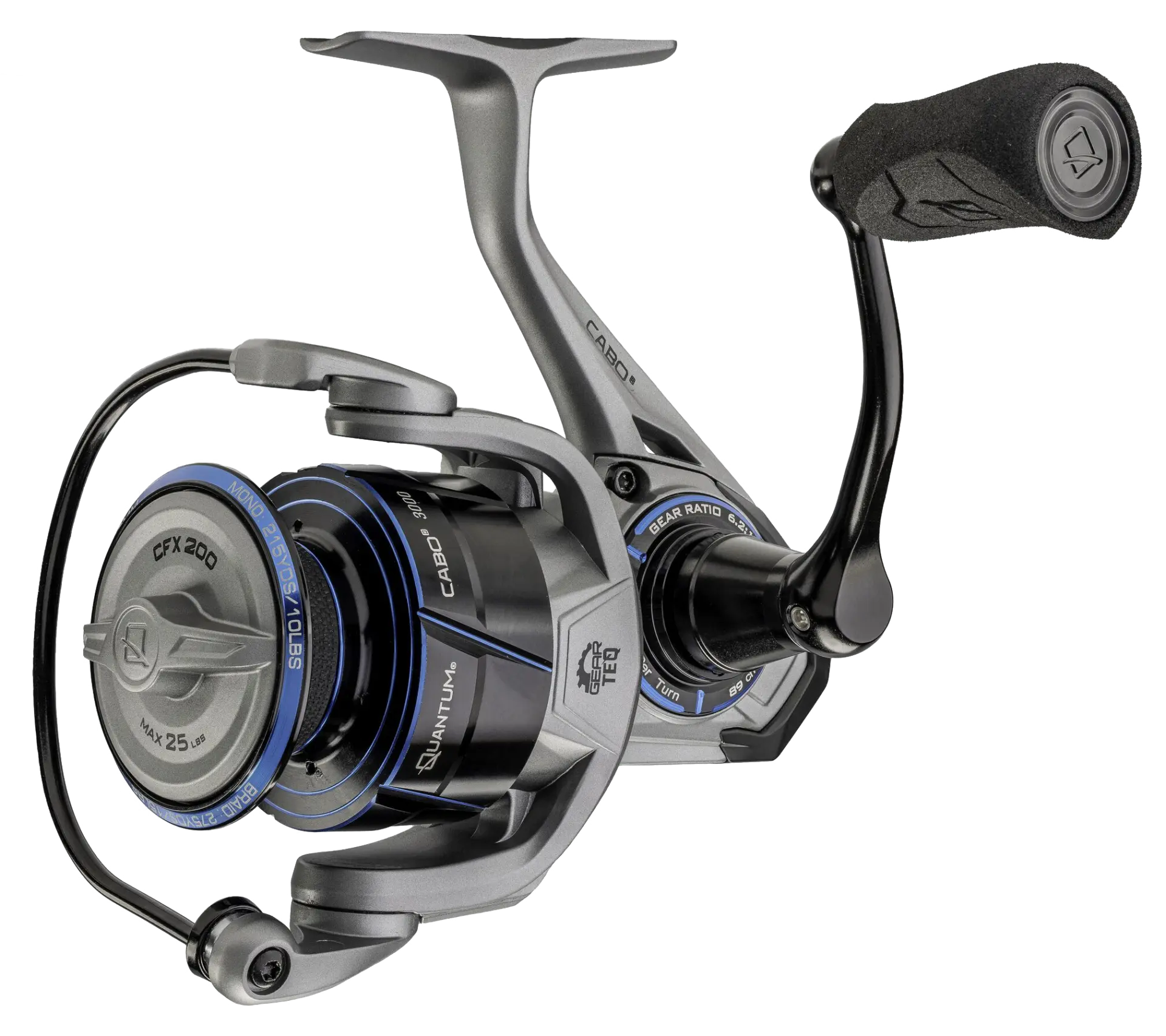 quantum cabo spinning reel